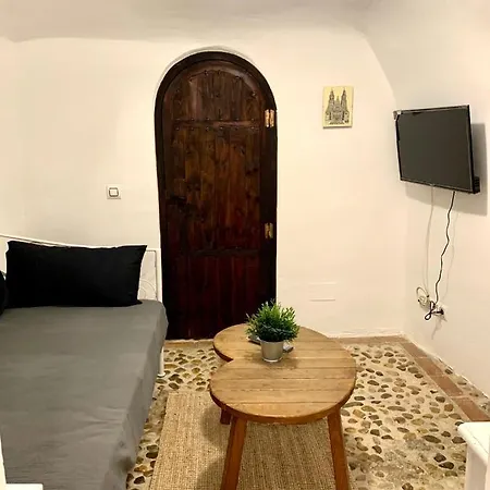 Casa Cueva Castillo Perales de Tajuna Zewnętrze zdjęcie