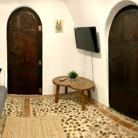 Casa Cueva Castillo Perales de Tajuna Zewnętrze zdjęcie